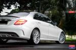 Mercedes-Benz C250 AMG Line on Vossen Wheels (VWS-2) 2016 года